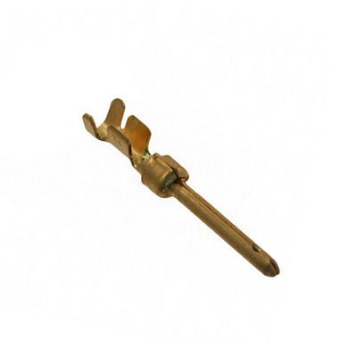 CONN PIN 20-24AWG GOLD CRIMP, Chain Form, 100 contacts per package. Quantity Shown Available = 100 Packs., 66506-4 -C