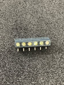 AK505/6WP - ALTECH - 6 POS TERMINAL BLOCK, 30.756