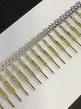 Load image into Gallery viewer, 88117-5 -C - AMP - CONTACT FLAT FLEX PIN TIN-LEAD, Chain Form, 100 contacts per package. Quantity Shown Available = 100 Packs.
