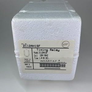 2112AH1SF - AGASTAT/TYCO - 1-30 SEC ON DELAY RELAY 120VAC HERMETICALLY SEALED