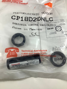 CP18D2DNLC - HONEYWELL - Energetic diffusive sensor, M18 plastic housing with 4-pin, M12 x 1 plastic connector