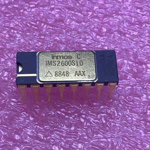 IMS2600S10 - INMOS - 64Kx 1 DRAM. 16 Pin, Ceramic, DIP