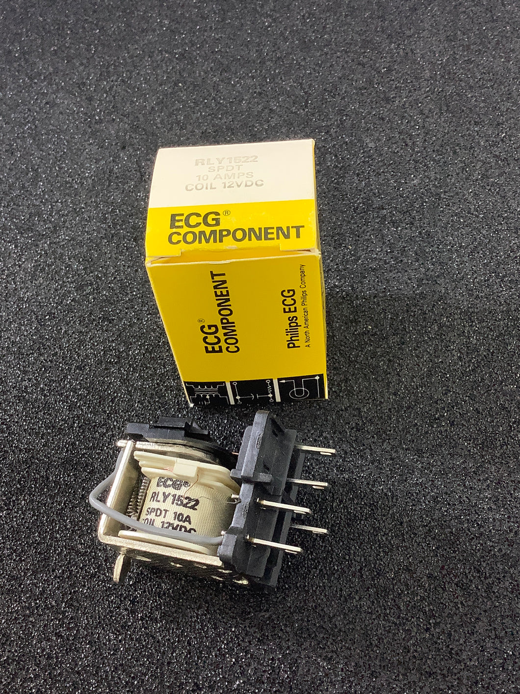 RLY1522 - ECG - SPDT 10 AMP 12VDC RELAY