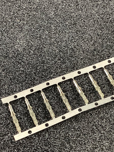 02-06-2131 -C - MOLEX - Pin Contact Tin 24-30 AWG Crimp, Chain Form, 100 contacts per package. Quantity Shown Available = 100 Packs.