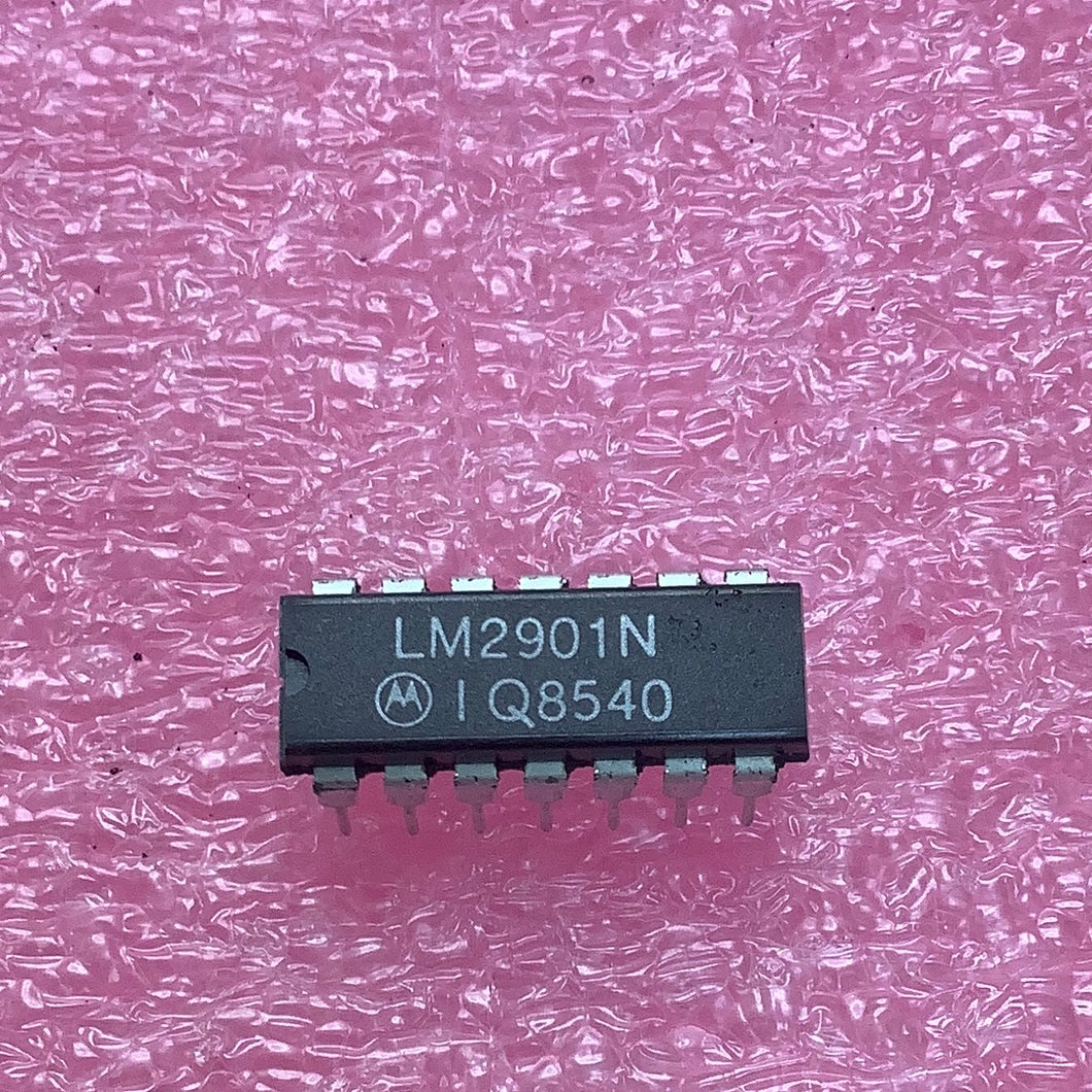 LM2901N - M - MOTOROLA - Analog Comparators Low offset, quad differential comparator 14-PDIP