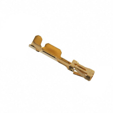 CONN SOCKET 20-24AWG CRIMP GOLD, Chain Form, 50 contacts per package. Quantity Shown Available = 50 Packs., 85969-8 -50