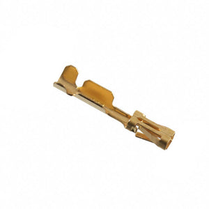CONN SOCKET 20-24AWG CRIMP GOLD, Chain Form, 50 contacts per package. Quantity Shown Available = 50 Packs., 85969-8 -50