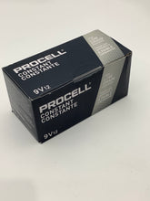 Load image into Gallery viewer, 9V  580 MAH DURACELL PROCELL Alkaline Batt, PC1604 - 12 pack
