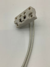 Load image into Gallery viewer, 1003983 - USHIO - LAMP SOCKET 9.53MM PIN SPACING, GY9.5 Base 101MM WIRES
