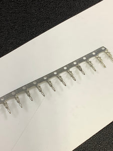 39-00-0029 -C - MOLEX - 2.00mm Pitch Board-In Male Crimp Terminal, 24-28 AWG, PCB Hole Diameter 0.80mm, Chain Form, 100 contacts per package. Quantity Shown Available = 100 Packs.