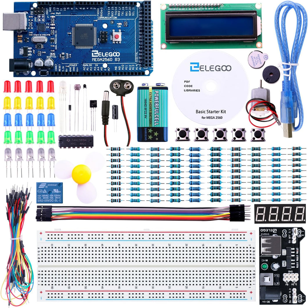 MEGA R3 PROJECT STARTER KIT, MEGA-PSK