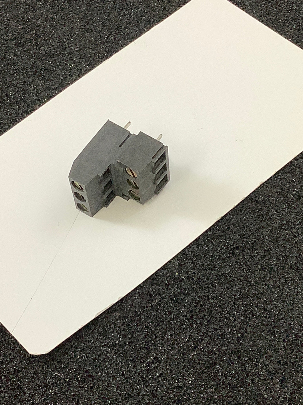 140-B-151/06 - WECO - 6 POS TWO TIER TERMINAL BLOCK, 5MM Pitch