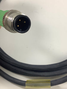 1668027 - PHOENIX - SAC-3P-M12MS/3,0-PUR Sensor/actuator cable, 3-position, PUR halogen-free, black-gray RAL 7021, Plug straight M12, coding: A, on free cable end, cable length: 3 m