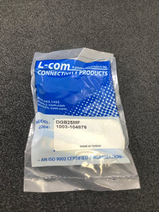 DGB25MF - L-COM - Adapter Connector D-Sub, 25 Pin Female To D-Sub, 25 Pin Male Free Hanging (In-Line)