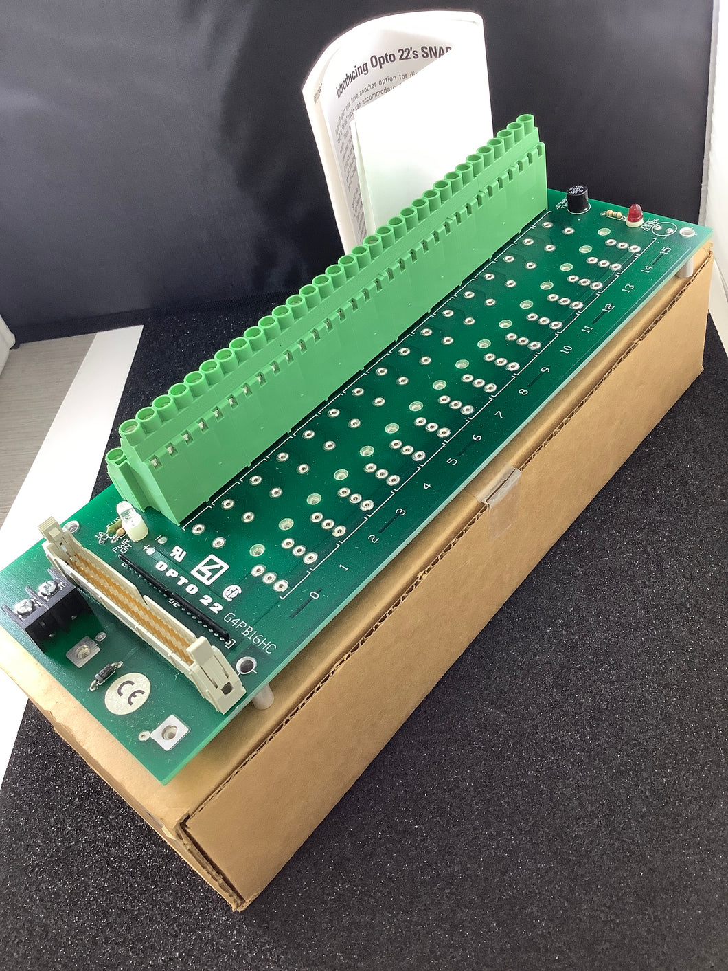 G4PB16HC - OPTO 22 - G4 16 CHANNEL RACK W/HEADER CONNECTOR
