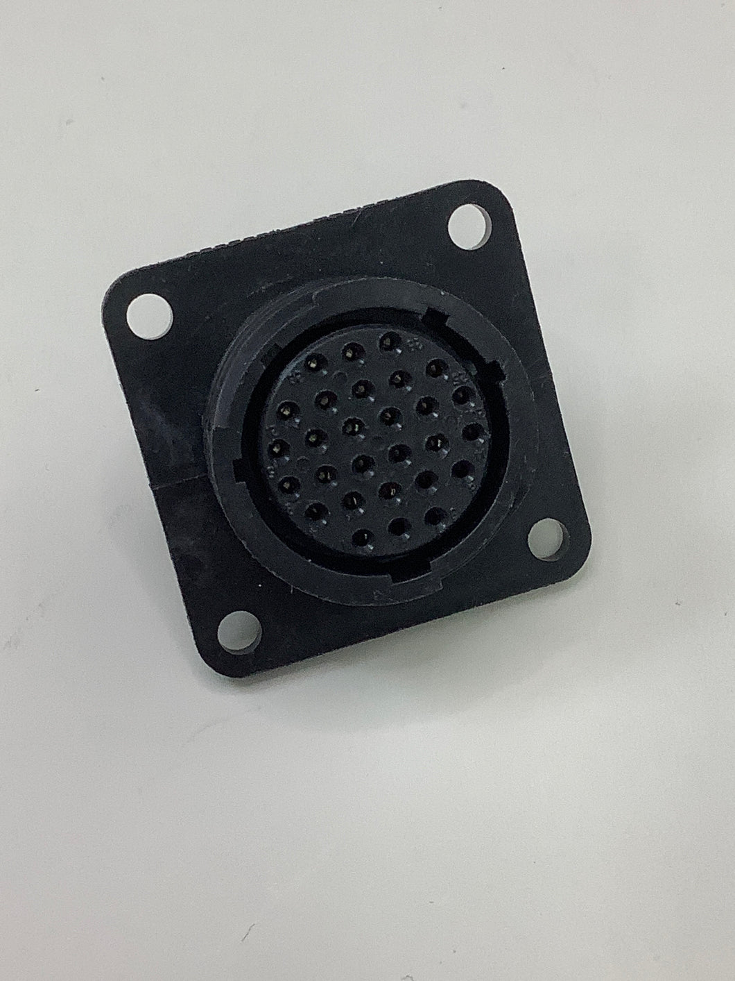 207216-2 - AMP - 28 Position Circular Connector Receptacle, Female PC Mnt
