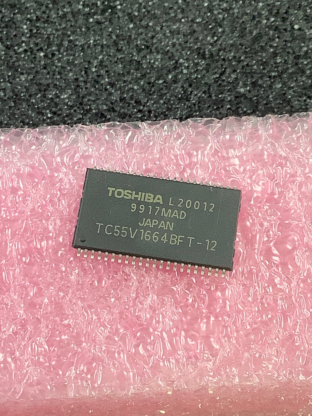 TC55V1664BFT-12 - TOSHIBA - 65,536-WORD By 16-BIT Cmos Static Ram Cache SRAM, 64KX16, 12NS, Cmos, PDSO44