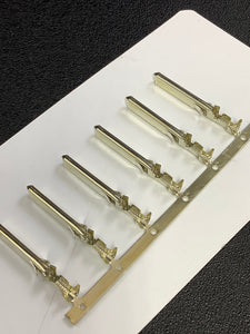 206638-2 -50 - AMP - CONN TERM PIN 16-20 AWG TIN, Chain Form, 50 contacts per package. Quantity Shown Available = 50 Packs.