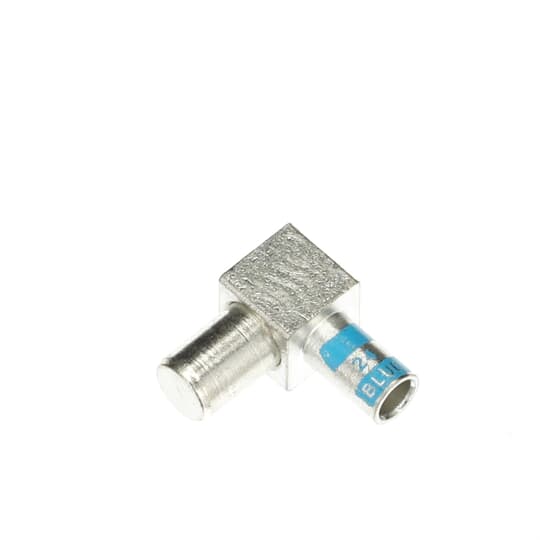 KUBE Male (One Load) Copper Motor Pigtail Disconnect, Wire Size 6 AWG, Body Size 2, Die Color Code Blue
, MD6M-2