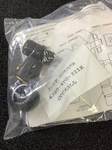 6380-4PG-321K - CONEXALL - 4 Position Circular Connector Plug, Male Pins Crimp