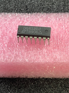 DG412DJ - SILICONIX - IC SWITCH SPST-NOX4 35OHM 16DIP
