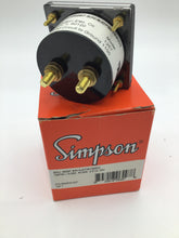 Load image into Gallery viewer, 06297 - SIMPSON - 0-250MA DC PANEL METER,  1257M----0-250A CMA
