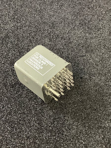 KHS-17D13-24 - Potter & Brumfield - Relay - Miniature - 4PDT - 3A - 24 VDC 650 Ohms Coil - Gold Alloy Contacts - Plain Case Front Mtg.