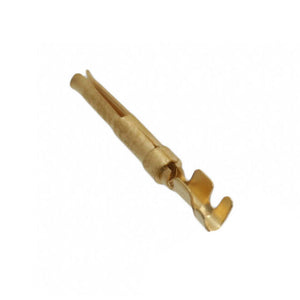 CONN SOCKET 20-24AWG GOLD CRIMP, Chain Form, 100 contacts per package. Quantity Shown Available = 100 Packs., 66504-4 -C