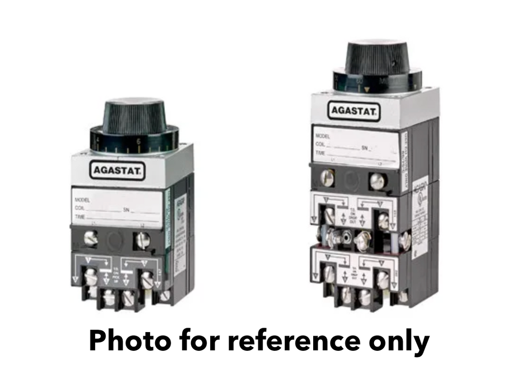 On-Delay Relay, 2 Form C, DPDT-C 6-60 MIN 208VAC , 7012JI