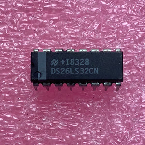 DS26LS32CN - NSC - IC RECEIVER 0/4 16DIP