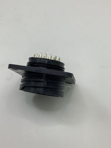 207216-2 - AMP - 28 Position Circular Connector Receptacle, Female PC Mnt