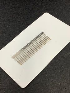 487547-1 -C - AMP - CONTACT FLAT FLEX SOCKET GOLD, Chain Form, 100 contacts per package. Quantity Shown Available = 100 Packs.