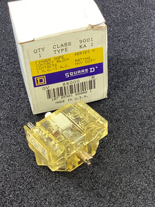 9001KA1-SERIES-H - SQUARE D - CONTACT BLOCK N.O.,N.C. Class 9001, TYPE KA-1, Series H,