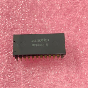 MK4801AN-70 - MOSTEK - 8K SRAM 1Kx8 24-PIN DIP