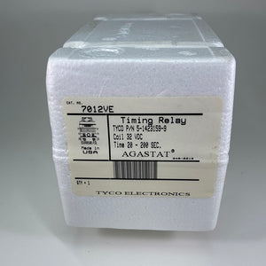 7012VE - AGASTAT/TYCO - 32VDC 20-200SEC TIME DELAY RELAY