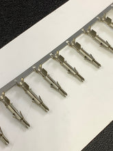 Load image into Gallery viewer, 350687-1 -C - AMP - CONN SPLIT PIN 14-20AWG CRMP TIN, Chain Form, 100 contacts per package. Quantity Shown Available = 100 Packs.
