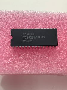 TC55257APL-12 - TOSHIBA - IC 32K X 8 STANDARD SRAM, 120 ns, PDIP28, 0.600 INCH
