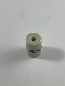 7665 - KEYSTONE - 1/2 Round Female Ceramic Standoff Length: .750, OD: .500, Thread: 8-32