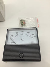 Load image into Gallery viewer, KLY-F60-350-450HZ-220VACV - SHURITE - 350-450 HZ 220V FREQUENCY METER
