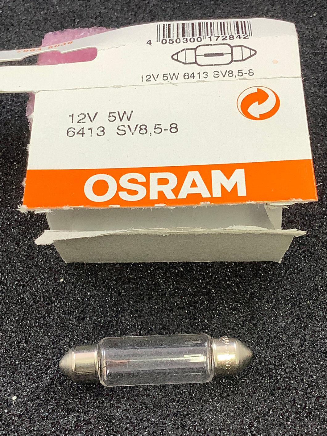 6413-OSRAM - OSRAM - 12V 5W LAMP