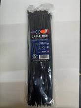 Load image into Gallery viewer, 14&quot; 50lb UV Black Ties 100 PACK - MB14-50BLK-C - Mayhew Steel Products Inc.
