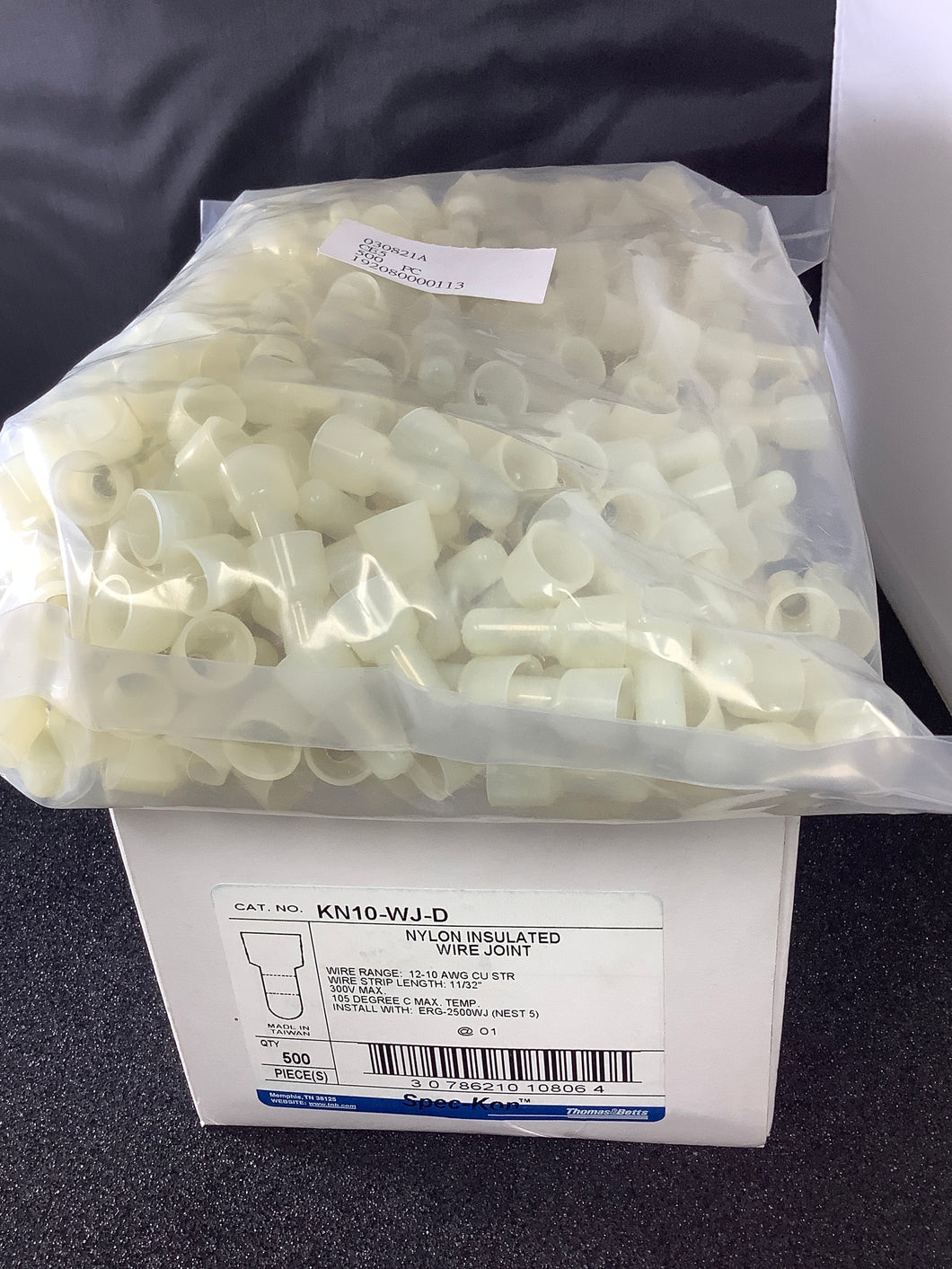 KN10-WJ-D - Thomas & Betts -  T&B KN10-WJ-D Nylon Insulated Wire Joint