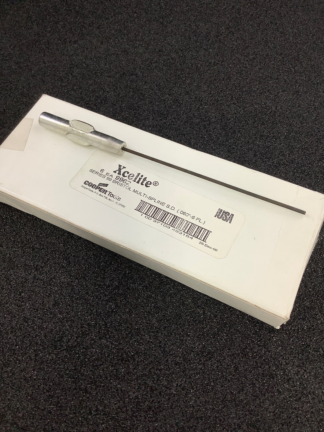 9962 - Xcelite - .060” X4” 99 SERIES BRISTOL 6-FLUTE MULTILE SPLINE SCREWDRIVER BLADE