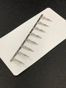 171636-1 -C - AMP - CONN PIN 16-20AWG CRIMP TIN, Chain Form, 100 contacts per package. Quantity Shown Available = 100 Packs.