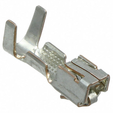 CONN SOCKET 24-28AWG CRIMP TIN, Chain Form, 100 contacts per package. Quantity Shown Available = 100 Packs., DF1-2428SCF -C