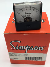 Load image into Gallery viewer, 09542 - SIMPSON - 0-15 VDC PANEL METER, 1212C----0-15 DCV
