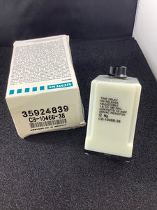 CB-1046B-38 - P&B - 24VAC DPDT 10AMP 1.8-180 SEC DELAY RELAY