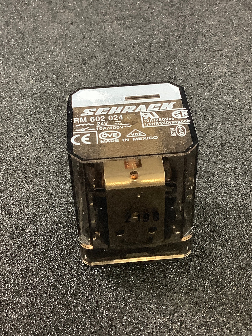 RM-602-024 - SCHRACK - 3PST NO 24VDC 10 AMP RELAY
