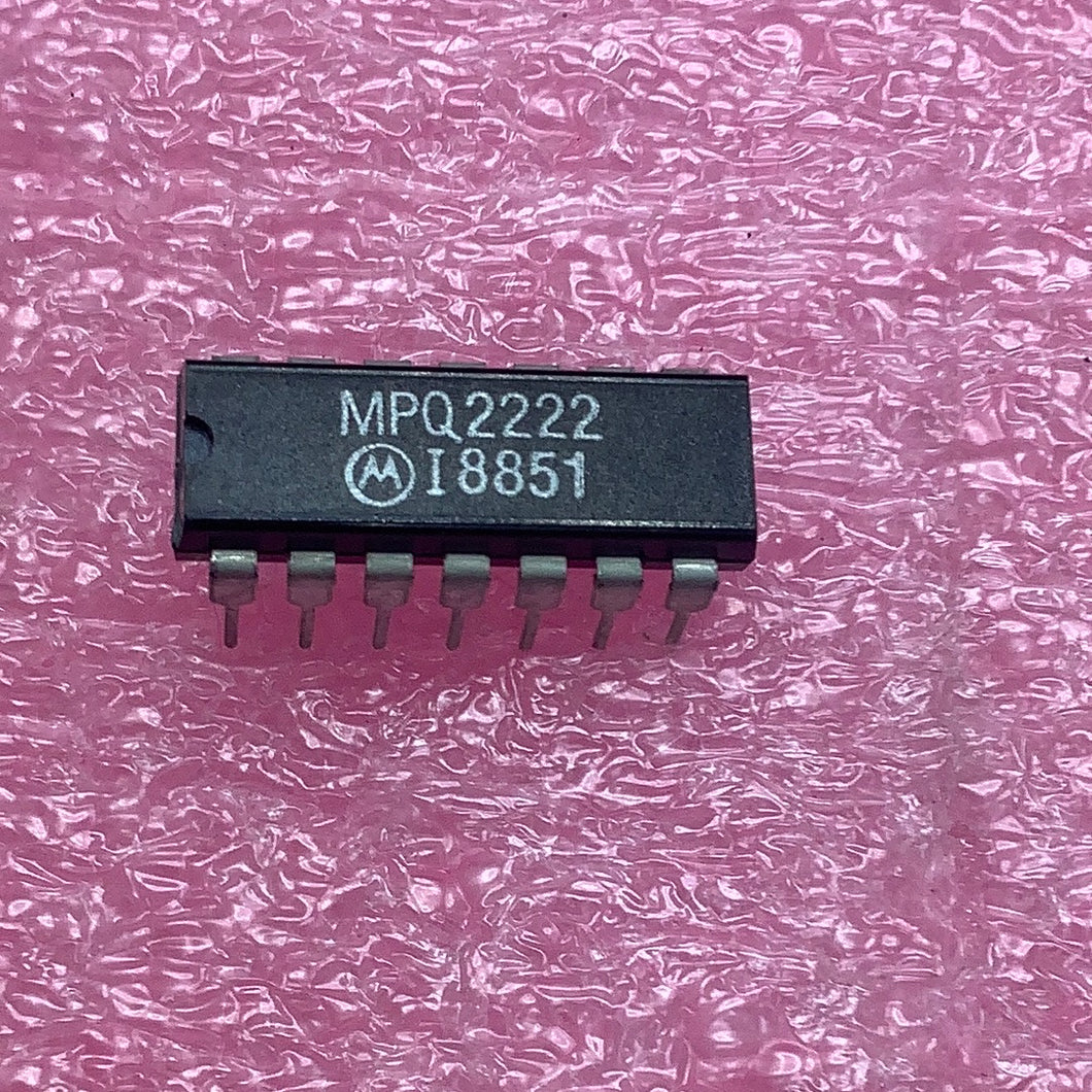 MPQ2222-M - MOTOROLA - Transistor MPQ2222 NPN GP Small Signal Quad