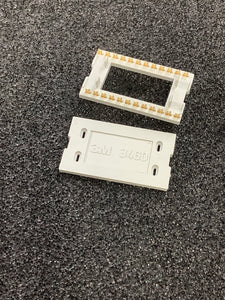 3460-0000 - 3M - DIP Connector, 24 Contact(s), 2 Row(s), Male, Straight, 0.1 inch Pitch, IDC Terminal, Gray Insulator